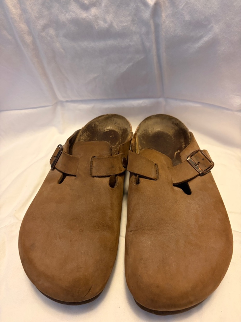 Birkenstock brown leather clogs - Picture 3 of 9